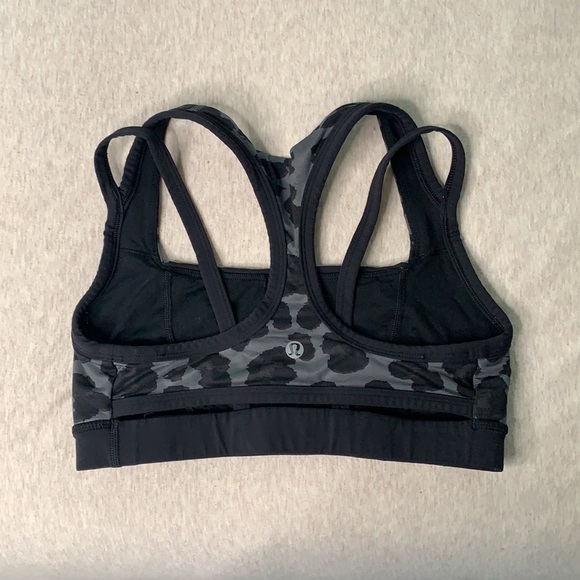 LULULEMON Leopard Sports Bra Great Condition - Picture 2 of 6